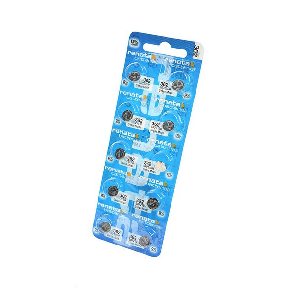 Батарейка RENATA SR721SW  362 (0%Hg) BL Комплект 10 шт