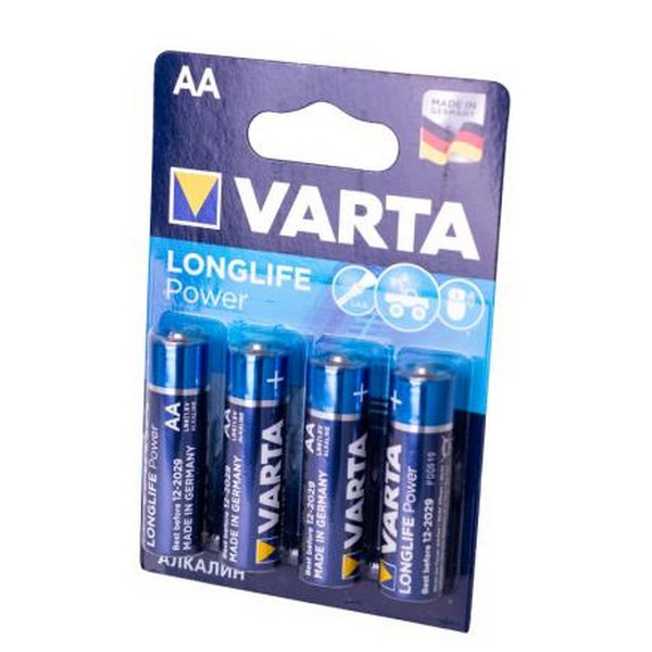 Батарейка VARTA LONGLIFE POWER 4906 LR6 BL4 (Комплект 4 шт.)