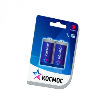 Батарейка КОСМОС R14 BL2 (Комплект 2 шт.) Тип: R14Цена: за комплект