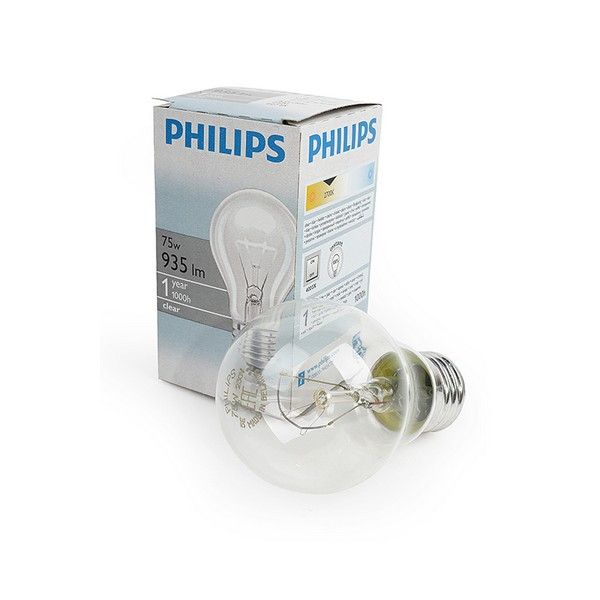 Лампа PHILIPS A55 75W E27 CL 354594
