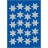 HERMA 3906 НАКЛЕЙКИ DECOR Н/ГОД ЗВЕЗДЫ НА СИНЕМ Д21