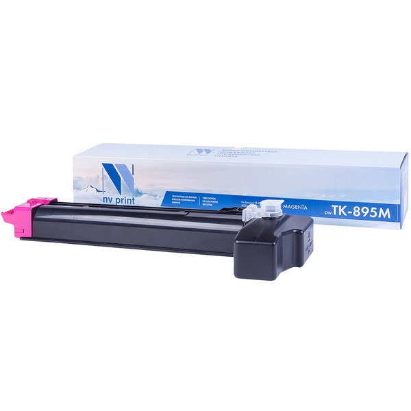 NV Print NVP-TK895M Картридж совместимый NV-TK-895 Magenta для Kyocera FS-C8020MFP /  FS-C8025MFP /  FS-C8520MFP /  FS-C8525MFP (6000k)