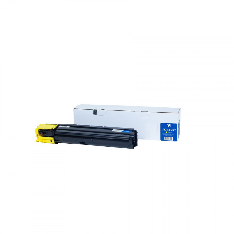 NV Print NVP-TK8505Y Картридж совместимый NV-TK-8505 Yellow для Kyocera TASKalfa-4550 / 4551 / 5550 / 5551 (20000k)