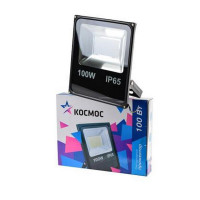 Прожектор КОСМОС K_PR5_LED_100 светодиодный, 100 Вт, 6500К, IP65 черный