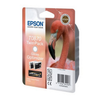 Epson C13T08704010 Набор из двух картриджей T0870 Gloss Optimizer для Epson Stylus Photo R1900 (3615 стр.) Установить до 03/2017