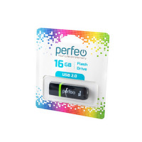 Носитель информации PERFEO PF-C11B016 USB 16GB черный BL1