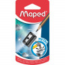 Точилка для карандашей Maped Satellite Metal, 1 отверстие, металлическая, в блистере (MAPED 034019)