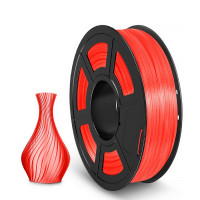 NV Print NVP-3D-TPU-TRANS-RED Филамент NVPRINT TPU Trans. Red для 3D печати диаметр 1.75мм  длина 165 метров  масса 0,5 кг