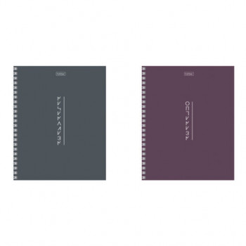 Тетрадь А5, 80 л., HATBER, гребень, клетка, Soft-touch ламинация, &quot;Криптография&quot; (микс в спайке), 090314, 80Т5лВ1гр 