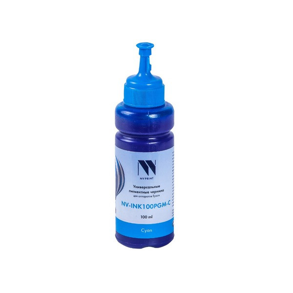 NV Print NVP-INK100PGM-C Чернила  пигментные NV-INK100PGM-C для аппаратов Epson (100ml) Cyan совместимые