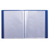 Папка файловая на 80 файлов А4 BRAUBERG Стандарт, синяя, 0,9 мм, 1 шт. (BRAUBERG 221607)