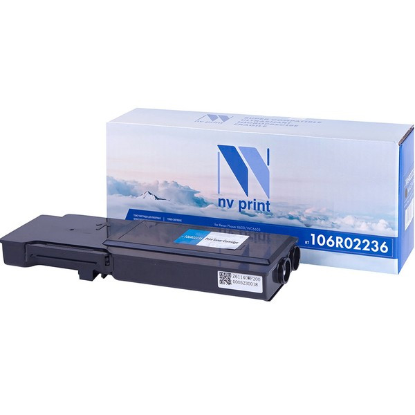 NV Print NVP-106R02236Bk Картридж совместимый NV-106R02236 Black для Xerox Phaser 6600 / WorkCentre 6605 (8000k)