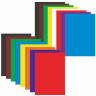 Набор цветного картона и бумаги А4 мелованные (глянцевые), 8 + 8 цветов, в папке, ЮНЛАНДИЯ, 200х290 мм, 