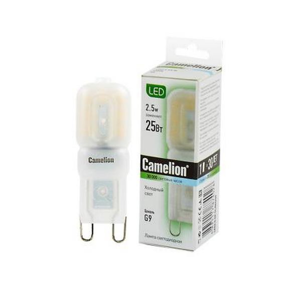 Camelion LED2.5-G9-SL/845/G9 2.5Вт 4500K BL1 Лампа светодиодная