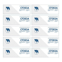 NV Print NVP-CF283A-SET10 Картридж совместимый NV-CF283A-SET10 для HP LaserJet Pro M201dw /  M201n /  M125r /  M125ra /  M225dn /  M225dw /  M225rdn /  M125rnw /  M127fn /  M127fw (1500k) (10 шт)