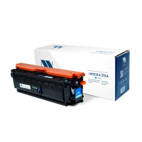 NV Print NVP-W2121A-212A-C Картридж совместимый NV-W2121A 212A Cyan для HP Color LaserJet M554 / M555 / M578 (4500k)