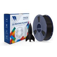 NV Print NVP-3D-PLA-HS-BLACK Филамент NVPRINT PLA High Speed Black для 3D печати диаметр 1.75мм  длина 330 метров  масса 1 кг