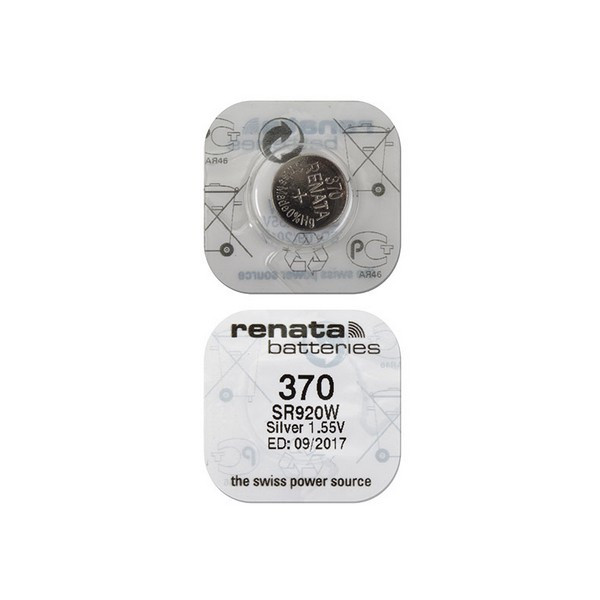 Батарейка RENATA SR920W    370 (0%Hg)