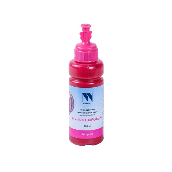 NV Print NVP-INK100PGM-M Чернила пигментные NV-INK100PGM-M для аппаратов Epson (100ml) Magenta