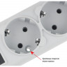 Сетевой фильтр POWER CUBE SPG(5+1)-B-15 5+1 (5м) (ПВС 3х0,75) серый BL1