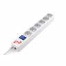 Сетевой фильтр POWER CUBE SPG(5+1)-B-15 5+1 (5м) (ПВС 3х0,75) серый BL1