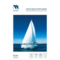 NV Print NVP-160MA4s50 Матовая фотобумага для струйной печати 160г / м2 A4  50  листов