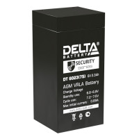 Energon Delta DT 6023 (75) Аккумуляторная батарея DELTA DT 6023 (75) (6В / 2,3Ач, Тип: AGM, Клемма: F1, ДхШхВ: 43х37х75мм (Полная высота: 75мм), срок службы: 5 лет, Гарантия: 1г, вес: 0,37кг)