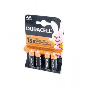 Батарейка DURACELL BASIC NEW LR6 BL4 (Комплект 4 шт.) Тип: LR6Цена: за комплект