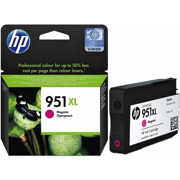 HP CN047AE Картридж №951 XL пурпурный HP OfficeJet 8100 (1,5К)