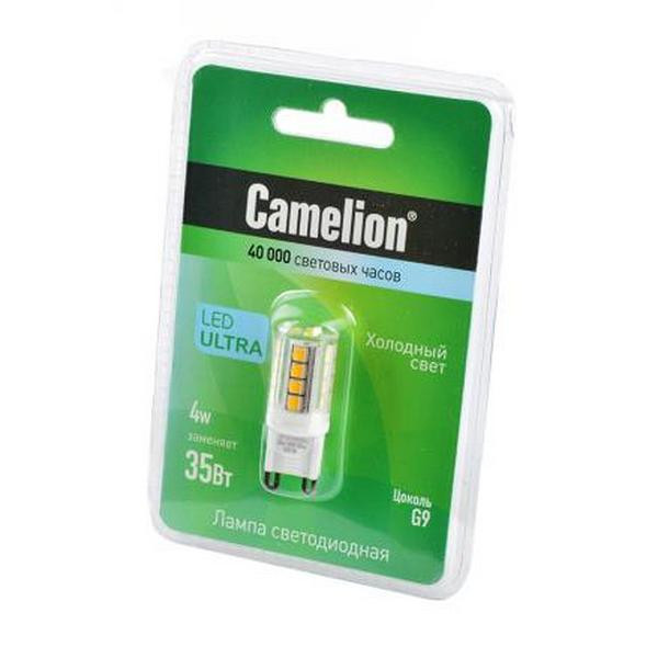Camelion LED4-G9/845/G9 4Вт 4500K BL1 Лампа светодиодная