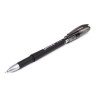 Ручка гелевая BRAUBERG Impulse, 0.5 мм, ригольчатый узел, грип, черная (BRAUBERG 141183)