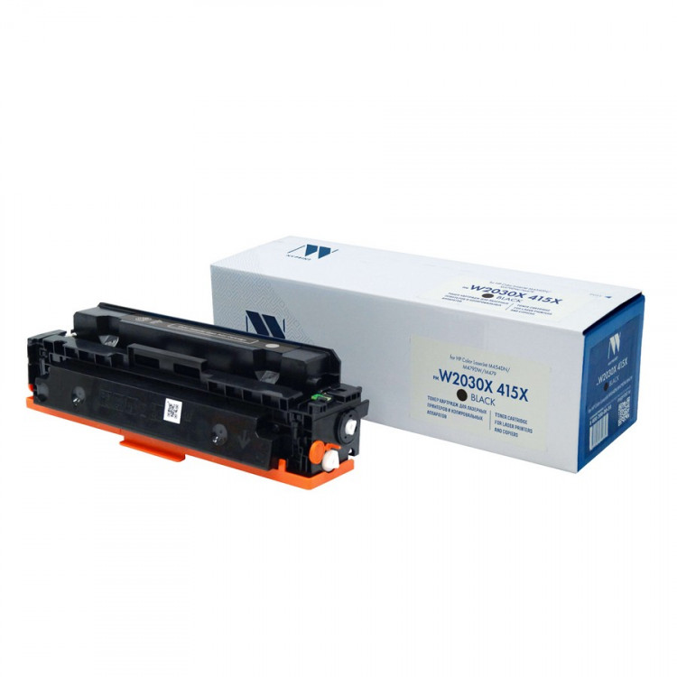 NV Print NVP-W2030X-415X-Bk Картридж совместимый NV-W2030X 415X Black (ОГРАНИЧЕНИЕ ПО ПРОШИВКАМ) для HP Color LaserJet M454DN / M479DW / M479 (7500k) до версии 002_2428A