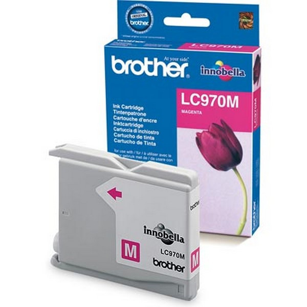 Brother LC970M Картридж Brother LC-970M для DCP135C/150C/MFC235C/260C пурпурный (300стр)