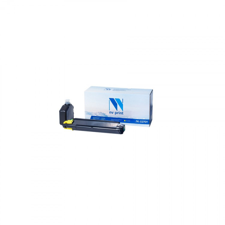 NV Print NVP-TK5270Y Картридж совместимый NV-TK-5270 Yellow для Kyocera EcoSys M6230cidn / P6230cdn / M6630cidn (6000k)