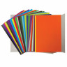 Набор цветного картона и бумаги А4, 10 листов, мелованный + 16 листов, 2-сторонняя газетная, ЮНЛАНДИЯ, 