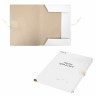 Папка для бумаг с завязками картонная STAFF, гарантированная плотность 220 г/м2, до 200 л., 126525