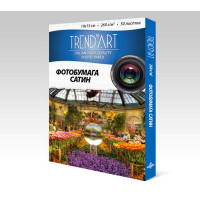 TrendArt PS260_10X15_50 Фотобумага TrendArt Premium Satin Inkjet 10x15см, 260г, 50 листов, покрытие RC-base