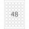 HERMA 4387/10102 (круглые) Этикетки самоклеющиеся Бумажные А4, д. 30 мм, цвет: Белый, клей: не перманентный (removable - обладает свойствами стикера), для печати на: струйных и лазерных аппаратах, в пачке: 25 листов/1200 этикеток