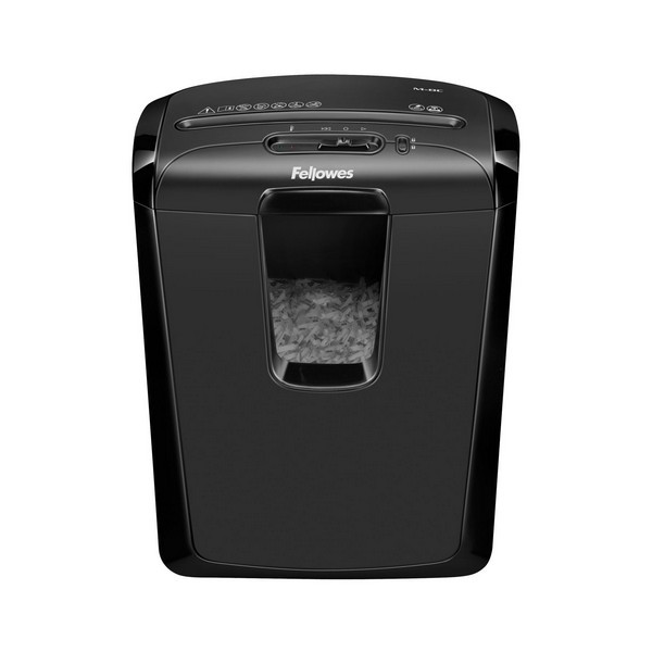 Шредер Fellowes PowerShred M-8C авт., 4х37 мм, 8лст., 15лтр. Safety Lock. Уничтожает: скрепки, скобы, пластиковые карты Fellowes FS-46041