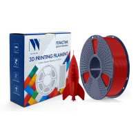 NV Print NVP-3D-PLA-HS-RED Филамент PLA High Speed Red для 3D печати диаметр 1.75мм  длина 330 метров  масса 1 кг