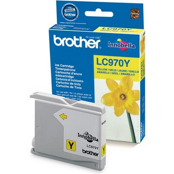 Brother LC970Y Картридж Brother LC-970Y для DCP135C/150C/MFC235C/260C жёлтый (300стр)