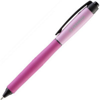 Ручка гелевая автоматическая STABILO Palette XF, 0,35 мм, синяя, розовый корпус (STABILO 268/3-41-3)