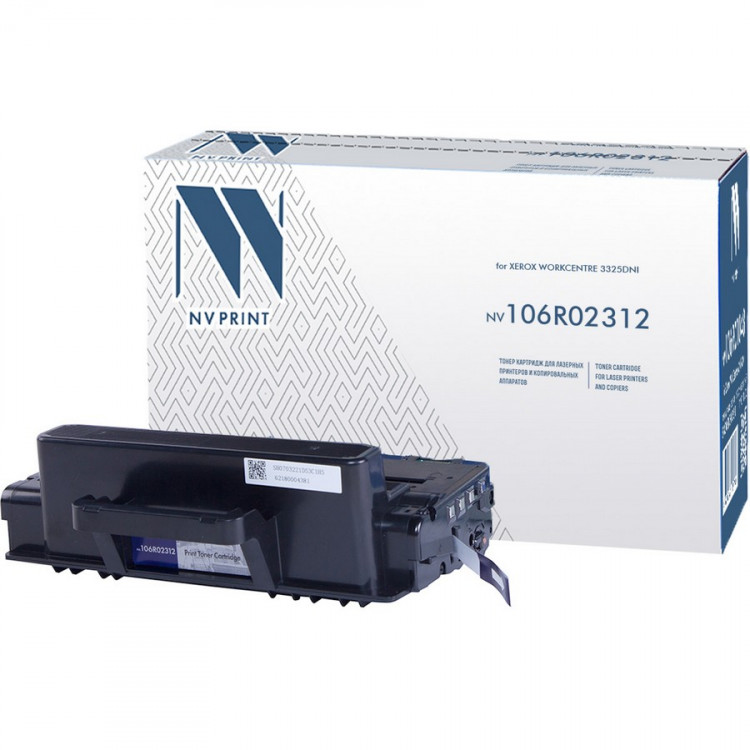 NV Print NVP-106R02312 Картридж совместимый NV-106R02312 для Xerox WorkCentre 3325DNI (11000k)