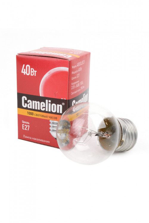 Лампа Camelion 40/D/CL/E27