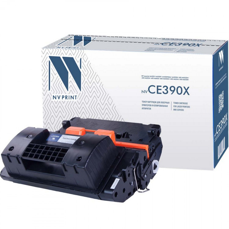 NV Print NVP-CE390X Картридж совместимый NV-CE390X для HP LaserJet M4555 /  M4555f /  M4555fskm /  M4555h /  600 M602dn /  600 M602n /  600 M602x /  600 M603dn /  600 M603n /  600 M603xh (24000k)