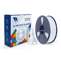 NV Print NVP-3D-PLA-HS-WHITE Филамент NVPRINT PLA High Speed White для 3D печати диаметр 1.75мм  длина 330 метров  масса 1 кг