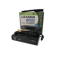 Цифровая ТВ-приставка PERFEO PF_A4412 "LEADER" DVB-T2/C для цифр.TV, Wi-Fi, IPTV, HDMI, 2 USB, DolbyDigital, пульт ДУ