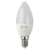 Лампа светодиодная ЭРА, 7 (60) Вт, цоколь E14, "свеча", теплый белый свет, 30000 ч., LED smdB35-7w-827-E14