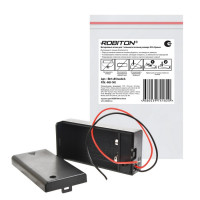 Отсек для элементов питания ROBITON Bh1x9V/switch с выключателем и двумя проводами PK1
