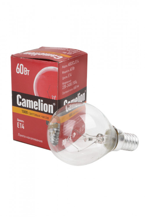 Лампа Camelion 60/D/CL/E14